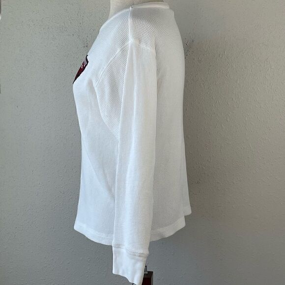 EUC Gymboree Kids White Long John Style Summit Patrol Long Sleeve Top 10 - Picture 3 of 5